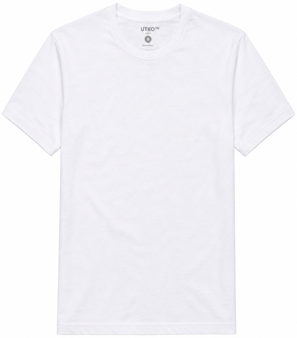 POLO SLIM FIT BLANCO